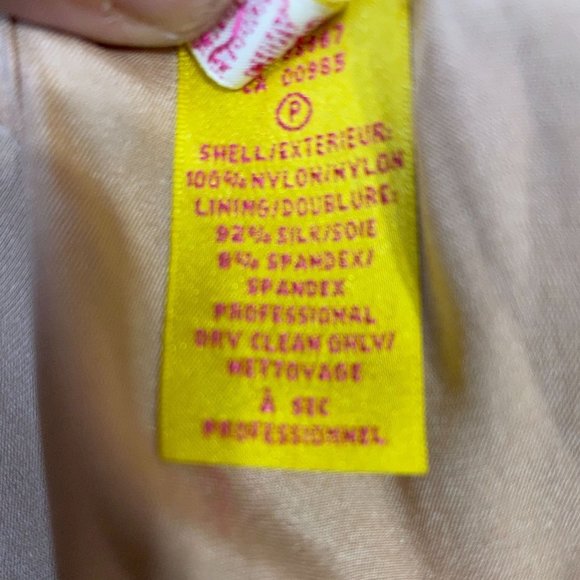 Catherine Malandrino Black Crochet Beaded Lace Floral Pencil Skirt 2 - Picture 10 of 11